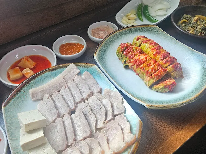 김치말이 보쌈의 아름다운 자태