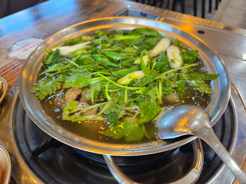 시원한 동죽 조개탕