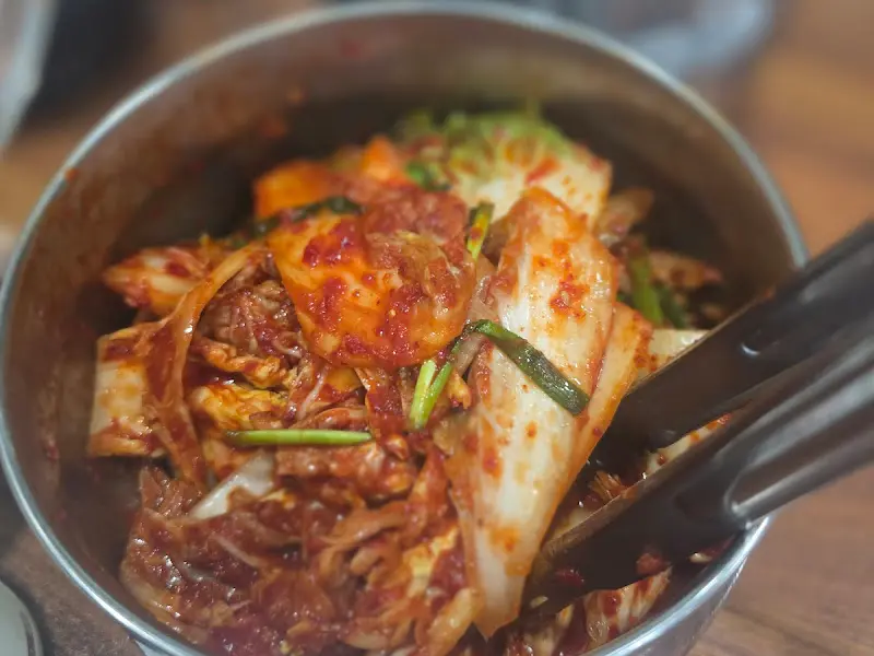 진천토종순대 겉절이