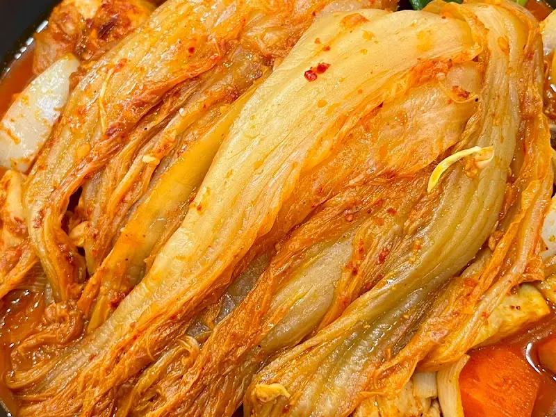 묵은지 클로즈업