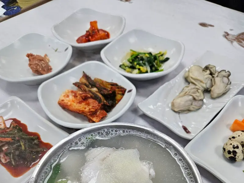 김해횟집 밑반찬