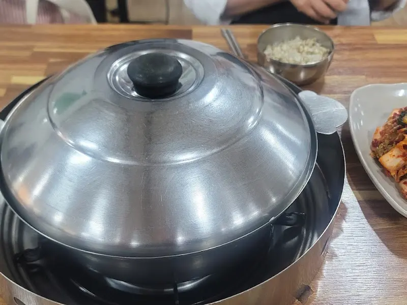 칼국수 냄비 덮개