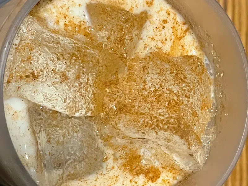 밀크티 확대 사진