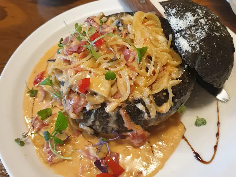 먹음직스러운 빠네 파스타