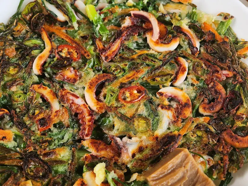 모산재 식당의 해물파전