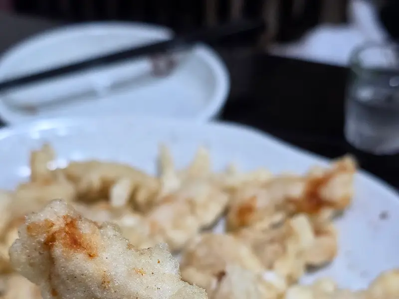 바삭바삭한 탕수육