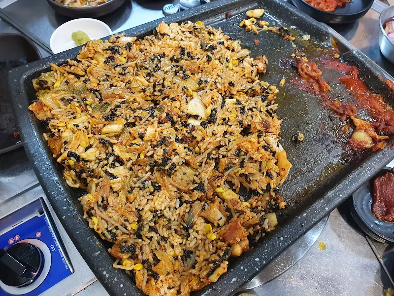대박돼소 볶음밥 철판