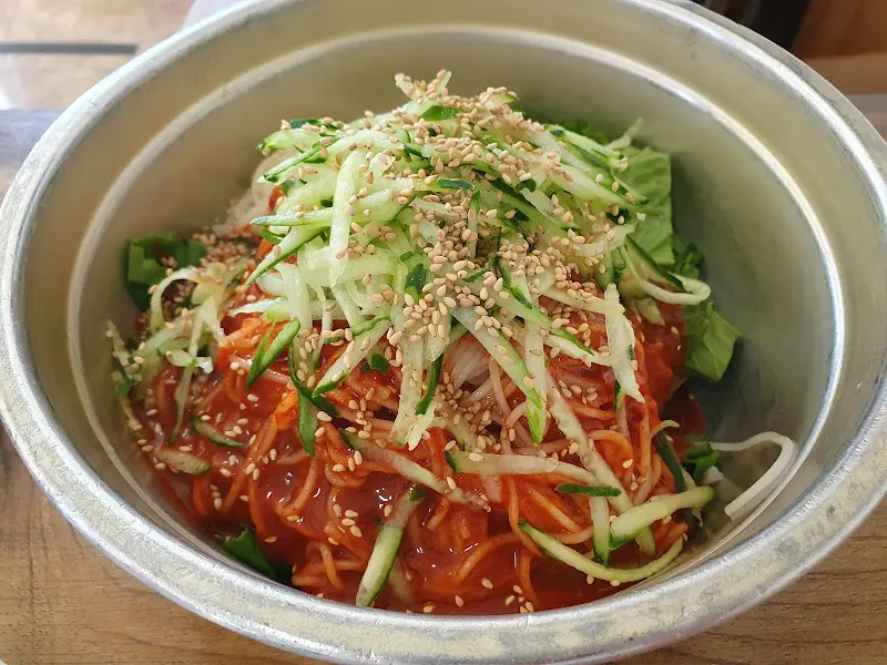 비빔국수 디테일