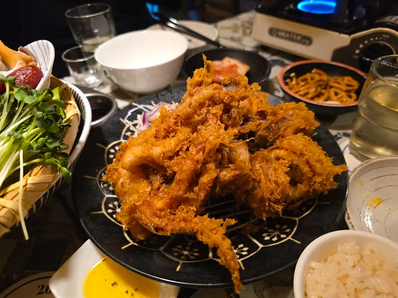 미나리 동백 바지락탕