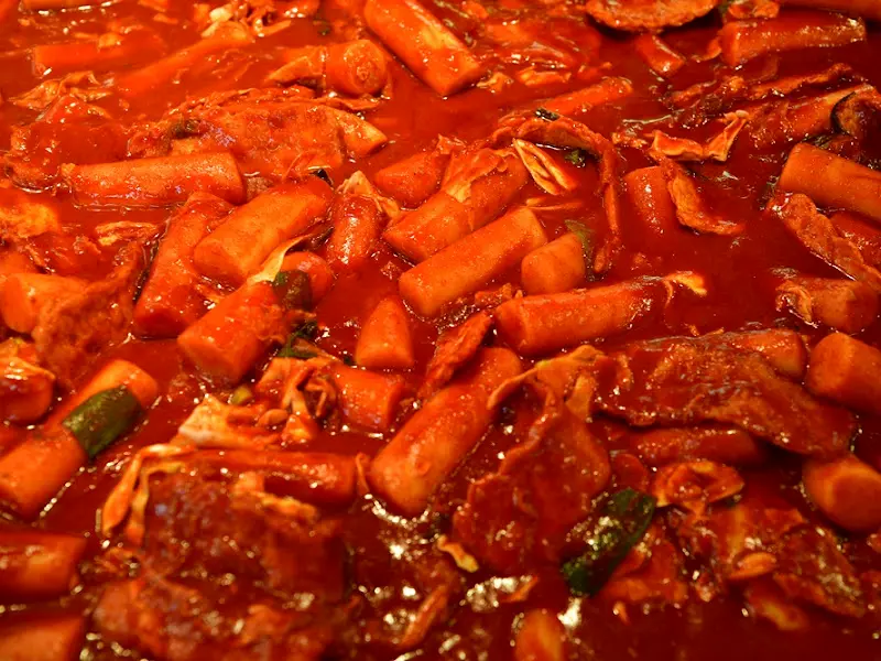 영주랜떡 떡볶이 근접샷