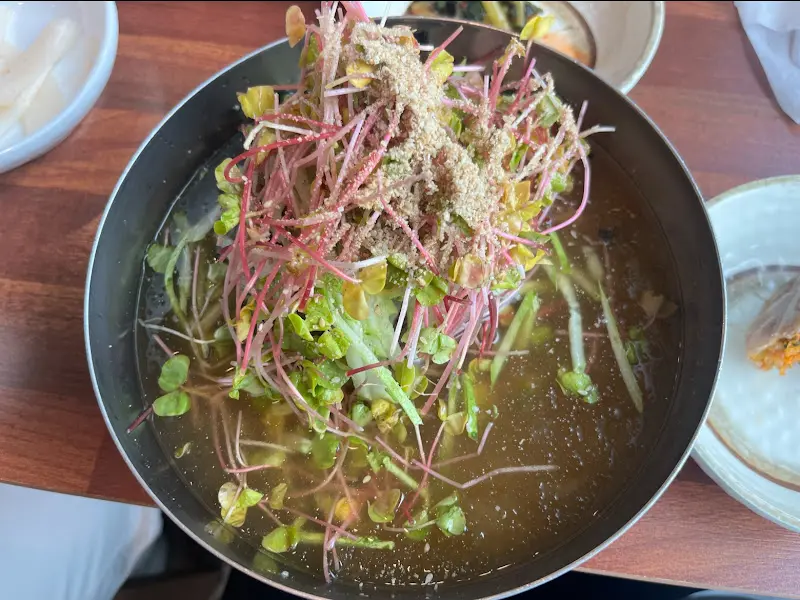 물막국수 전체샷