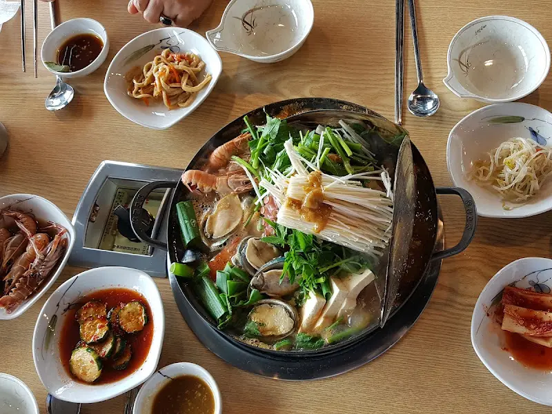 해물탕 한상차림