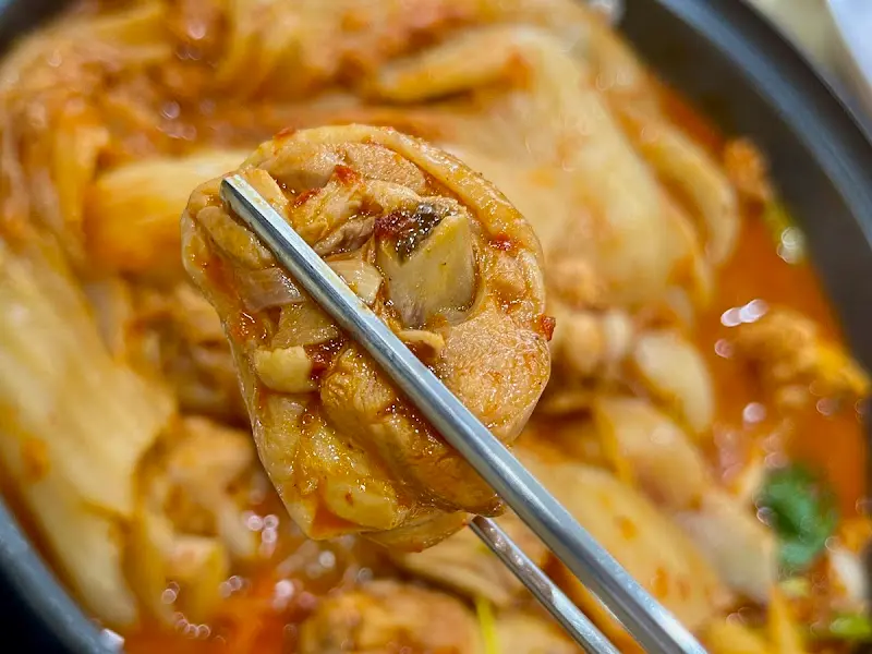 닭고기 클로즈업