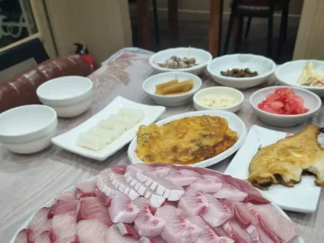 사량도에서 즐기는 대방어, 울산 달동 방어 맛집 클라쓰!