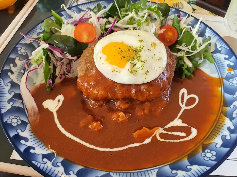 함박스테이크 정식