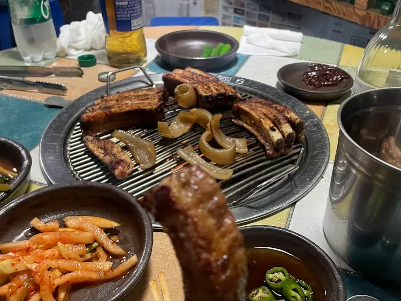 쪽갈비와 껍데기