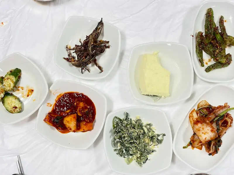 남해식당 밑반찬