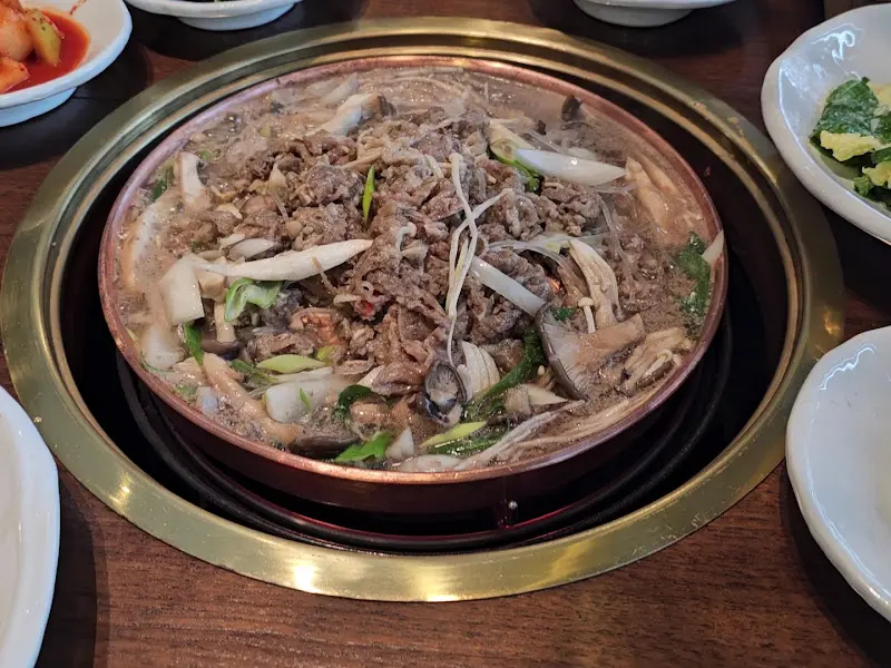 버섯 불고기 반상