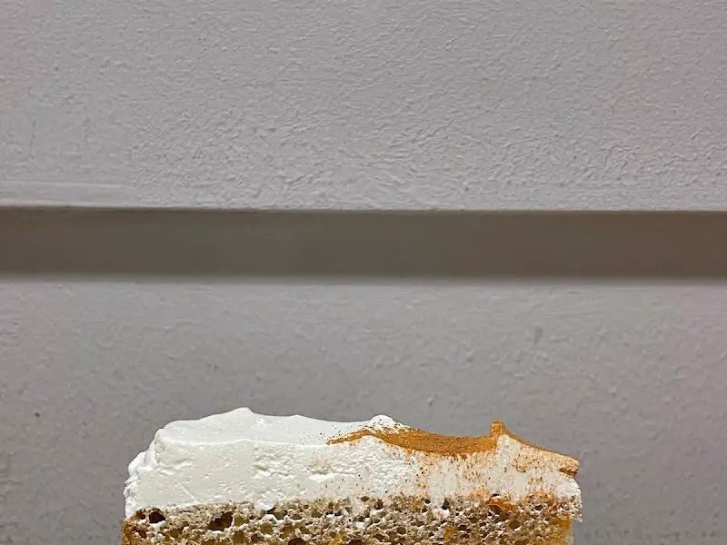 당근 케이크 단면 사진