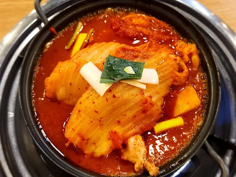 묵은지 닭볶음탕 클로즈업