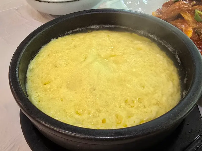따뜻한 계란찜