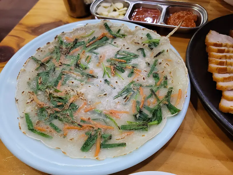 겉바속쫀 감자전