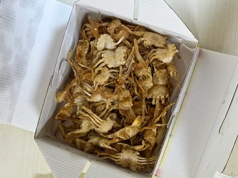 황부자튀김 베이비크랩 튀김