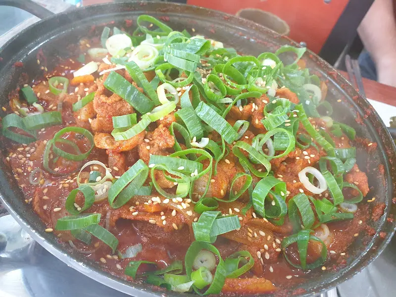 제육볶음 클로즈업