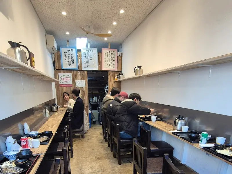 아늑한 가게 내부