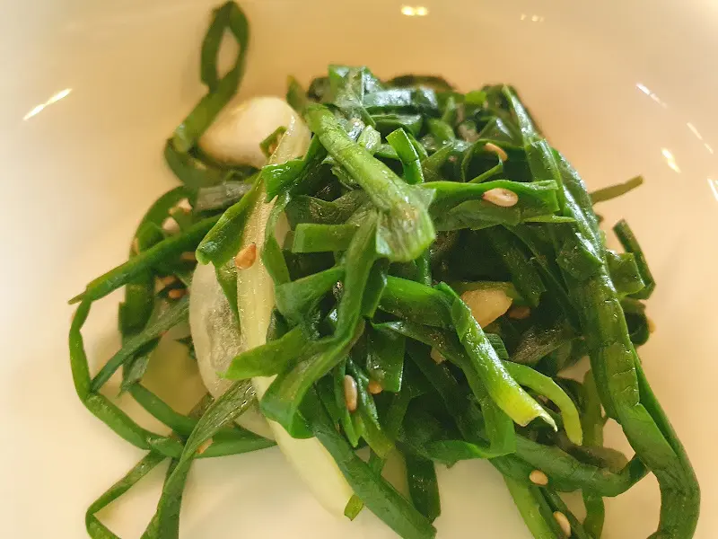 싱싱한 채소 반찬