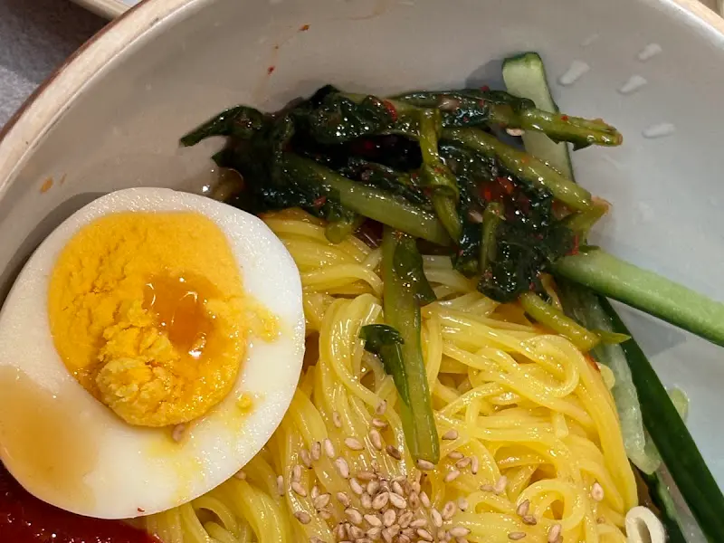 열무비빔국수