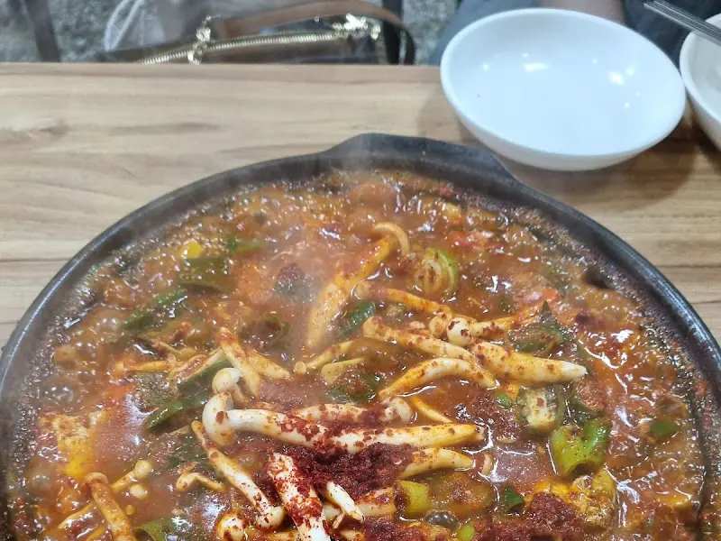칼치찌개 근접샷