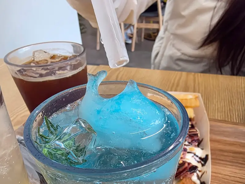 유자에이드와 핫도그