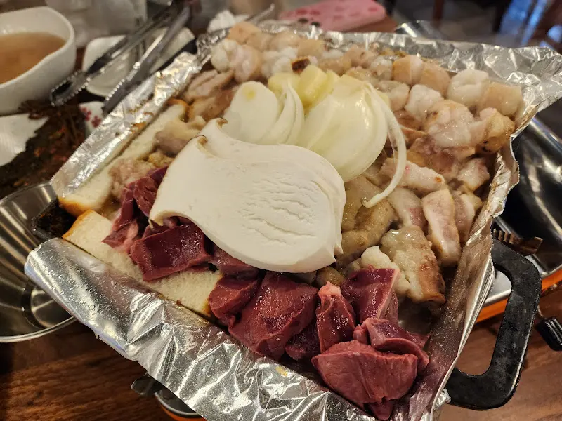 잘 익은 곱창구이