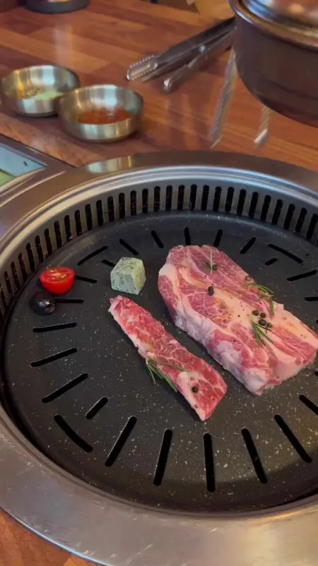 불판 위 이베리코