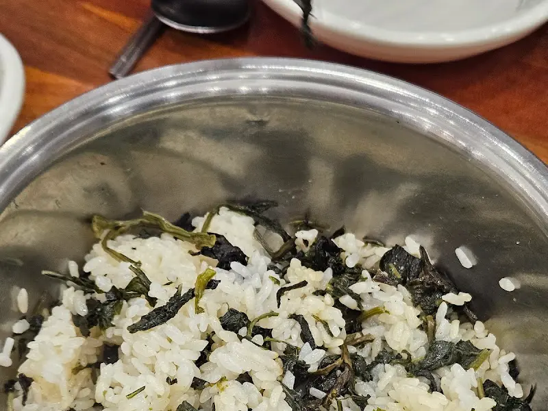 곤드레 솥밥의 모습