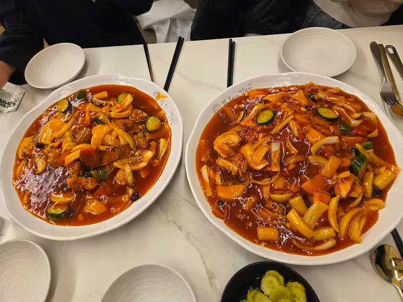 푸짐한 김피탕 한 상