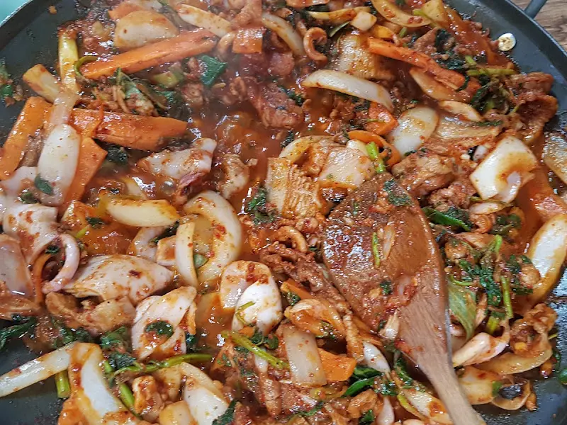 오삼불고기 재료