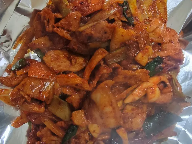 오삼불고기 클로즈업