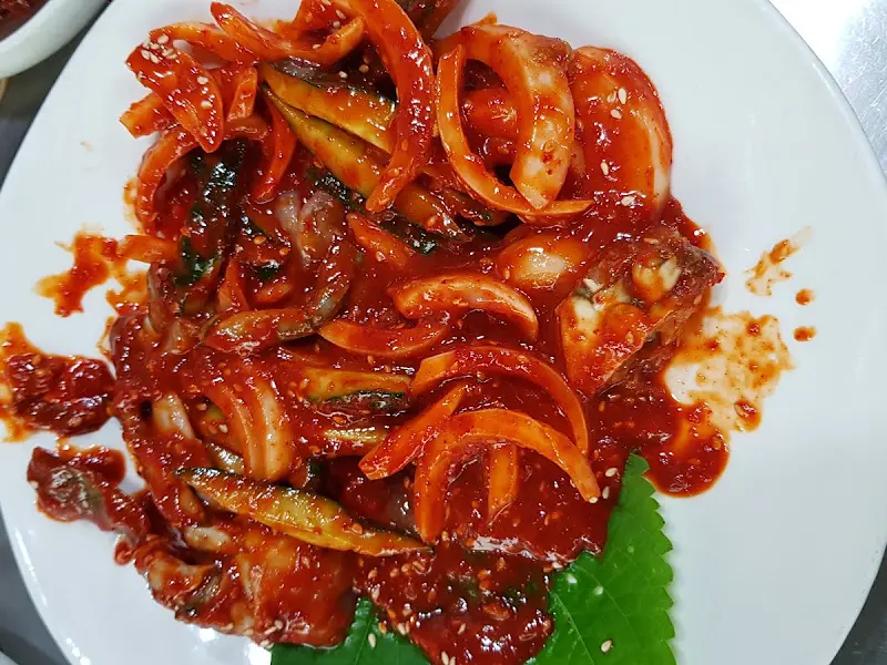 양념게장 확대샷