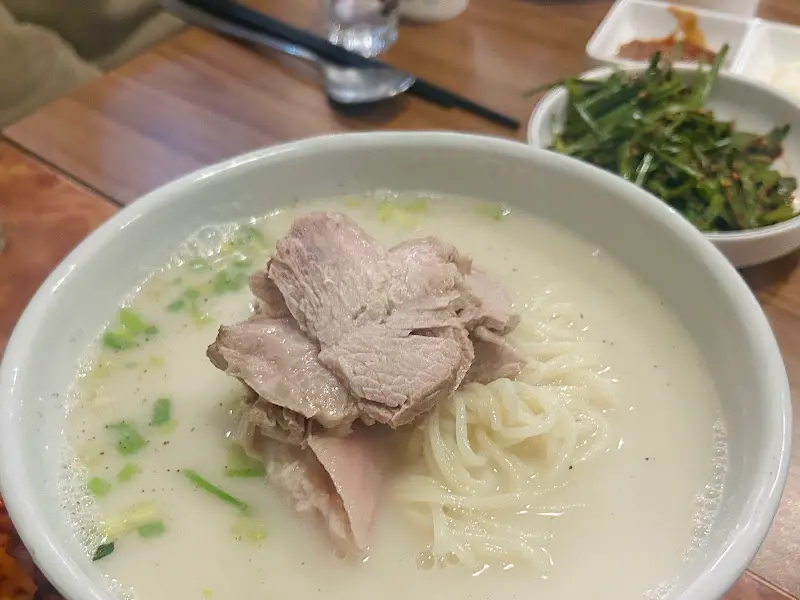 탐라식당 고기국수