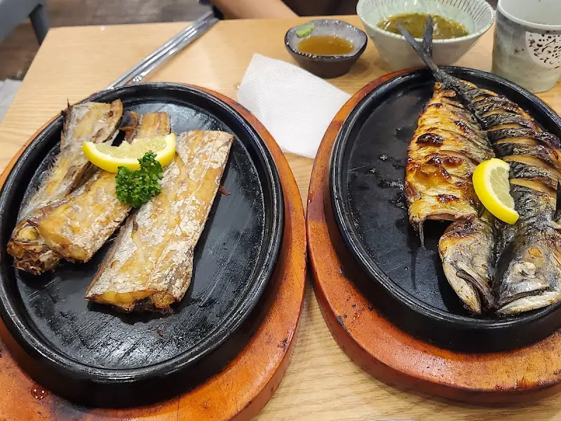 장문볼락구이와 고등어구이