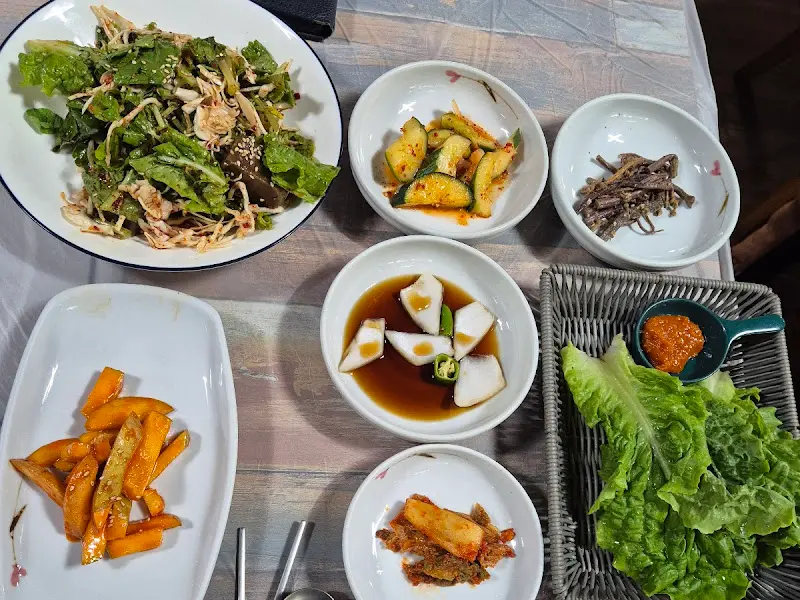 싱싱한 쌈 채소