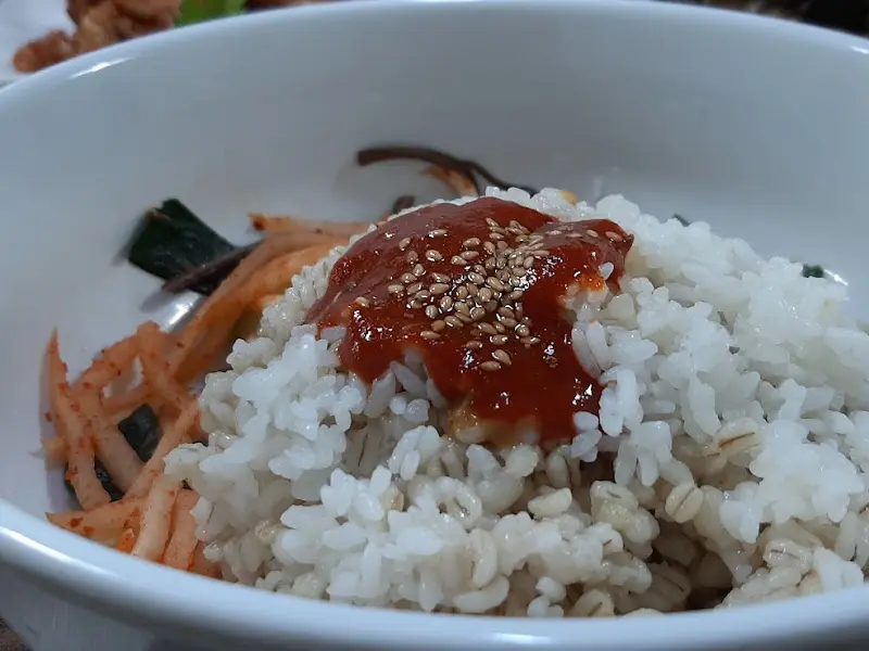 보리밥 비빔밥