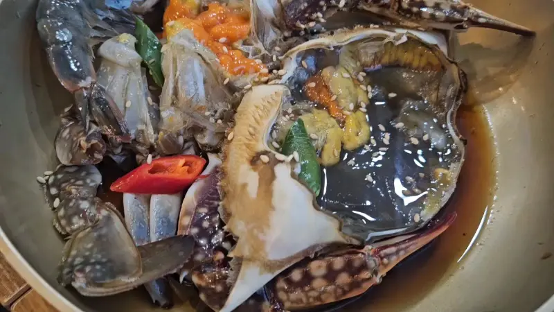 간장게장 비주얼