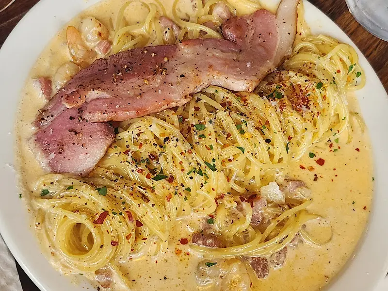 로우파이브 크림 파스타