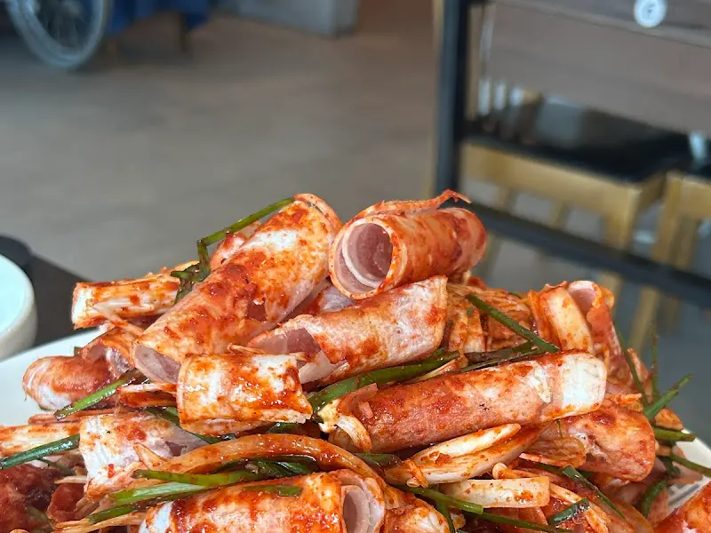 양념 오리 훈제