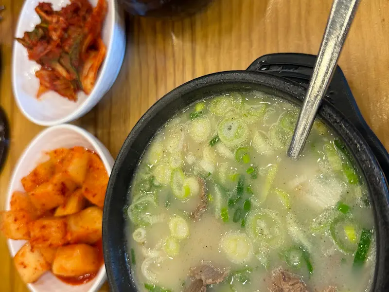 설렁탕과 김치, 깍두기