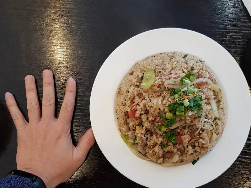 양이 어마무시한 새우 볶음밥