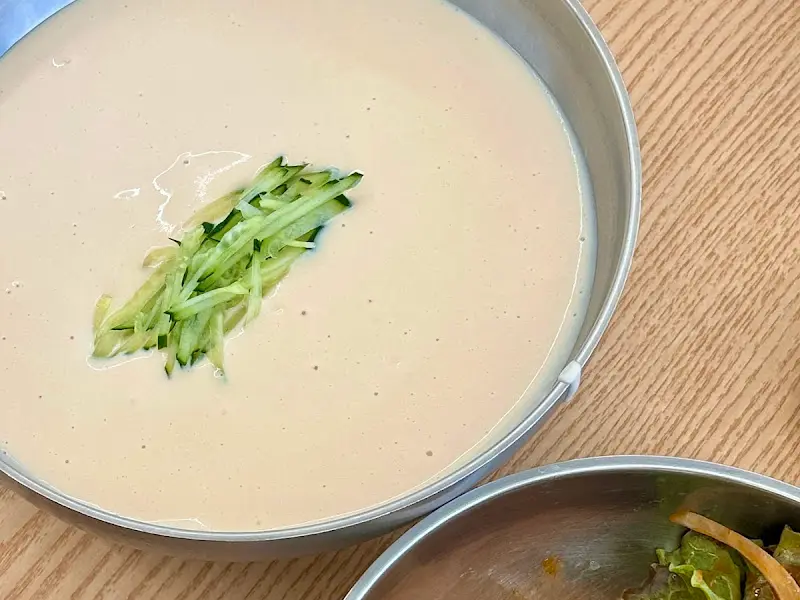 서가원국수 콩국수 근접샷2